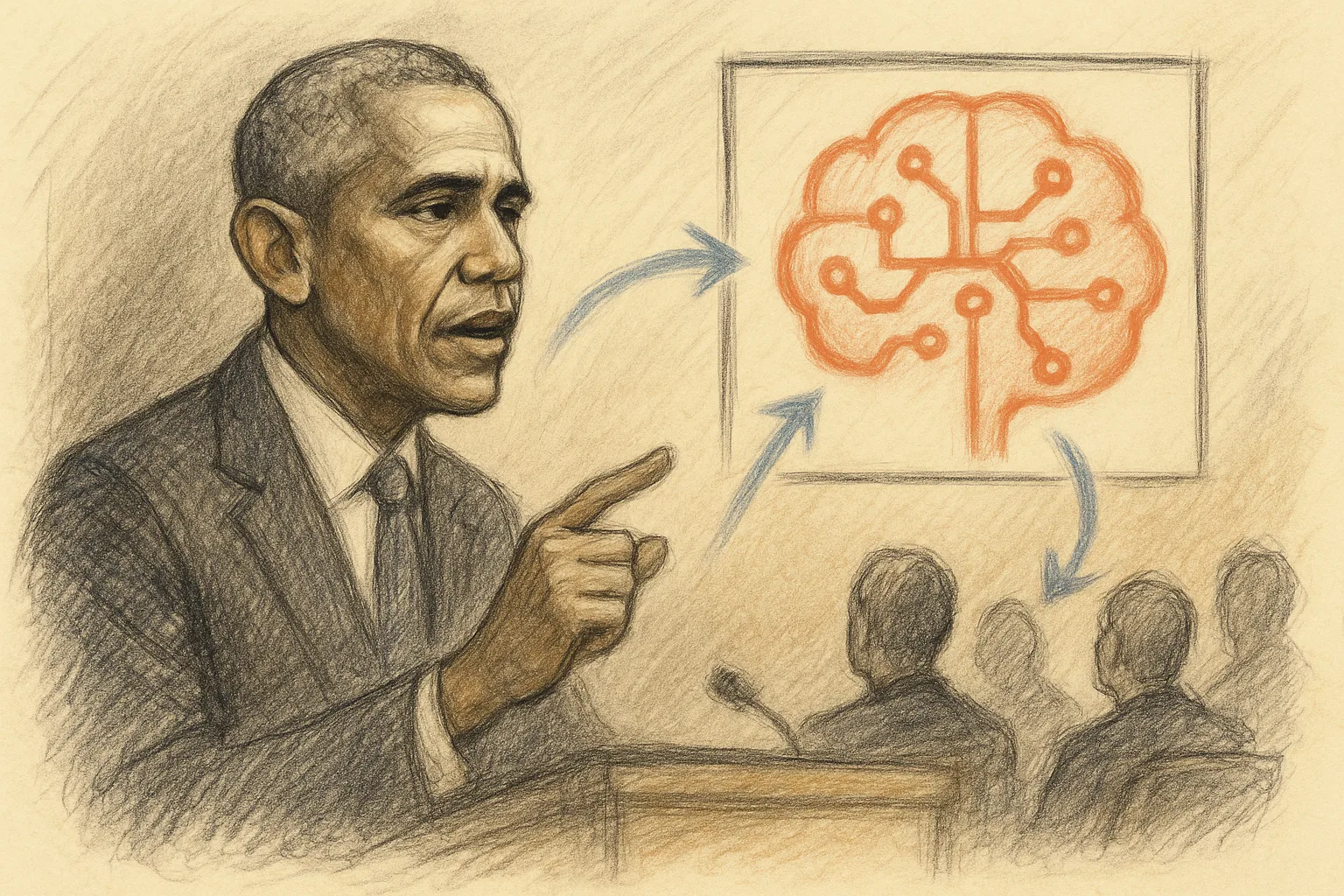 Obama drängt Demokraten zu klarer KI-Politik